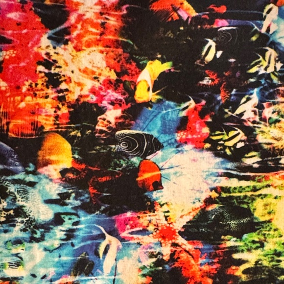 Jared Lang Multicolor Abstract Shirt - Picture 5 of 5